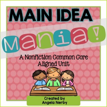 Preview of Main Idea in Nonfiction Texts • A Scaffolded ELA Unit
