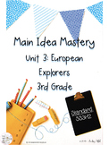 Main Idea Mastery: European Explorers for 3rd Grade