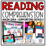 Main Idea and Supporting Details Activities | Reading Comp