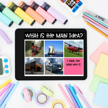 Main Idea Mystery Bags Worksheets & Teaching Resources