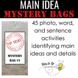 Main Idea Mystery Bags