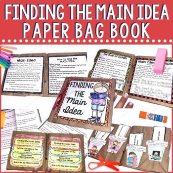 Main Idea Paper Bag Book