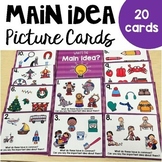 Main Idea Task Cards | Finding the Main Idea with Pictures