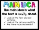 Main Idea Posters by Fabulously Fourth | Teachers Pay Teachers