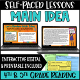 Main Idea Practice: Self-Paced Reading Lessons