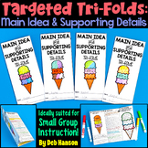 Main Idea and Supporting Details: Worksheets with Practice