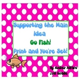 Main Idea & Supporting Detail Go Fish Game ~ ELA CCSS Cent