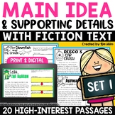 Main Idea & Supporting Details Activities Graphic Organize