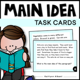 Main Idea Task Cards Short Passages