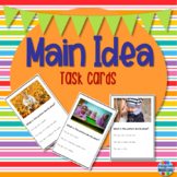 Main Idea Task Cards with Real Pictures {Set 1}