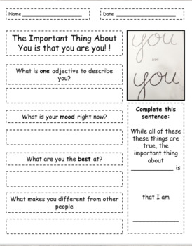 Preview of Main Idea: "The Important Thing" Interactive Lesson! 