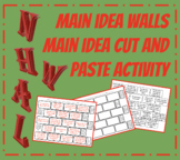 Main Idea Walls Main Idea and Supporting Details Cut and P