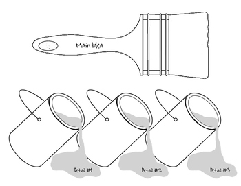 Preview of Main Idea and Detail Graphic Organizer