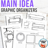 Main Idea and Details Graphic Organizer, Nonfiction Summar