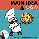 Main Idea and Details Interactive PowerPoint and Worksheet