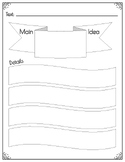 Main Idea and Details Organizer