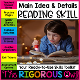Main Idea and Details Reading Skill Lesson and  Practice