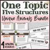 Main Idea and Informational Text Structures - Unique Anima