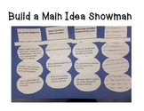 Main Idea and Supporting Detail Snowman
