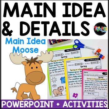 Preview of Main Idea and Supporting Details PowerPoint and Practice Activities