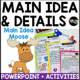 Main Idea and Supporting Details PowerPoint and Practice A