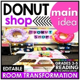 Donut Main Idea and Supporting Details | Reading Comprehen