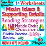 Main Idea and Supporting Details. 5th-6th Grade Reading Co