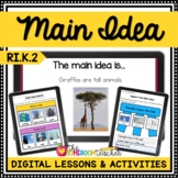 Main Idea and Supporting Details Activities and Lesson Pla