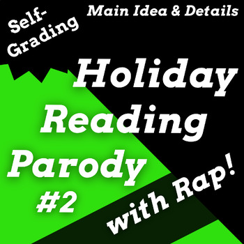 Preview of Main Idea and Supporting Details Christmas Reading Activities for Middle School