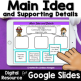 Main Idea and Supporting Details Digital Activities for Go
