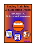 Main Idea and Supporting Details Grades 1 and 2