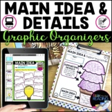Main Idea and Supporting Details Graphic Organizers, Key D