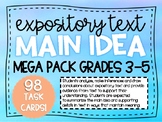 Mega Pack! Main Idea Supporting Details STAAR Test Prep 98