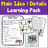 Main Idea and Supporting Details Task Cards and Puzzles