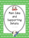 Main Idea and Supporting Details Worksheet