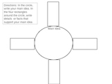 Main Idea and Supporting Details graphic organizer/foldable