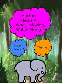 Preview of Main Idea and Theme - Horton Hears a Who - Watch Along
