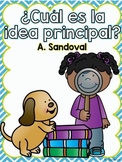 Main Idea in Spanish  Idea Principal