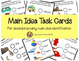Main Idea task Cards