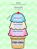 Main Ideas & Supporting Details Anchor Chart/Graphic Organizer