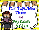Main Topic/Idea & Key Details Graphic Organizers, Anchor C