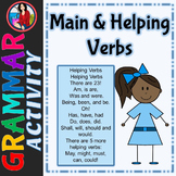 Main and Helping Verbs Center Activity