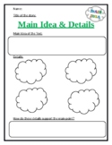 Main idea and supporting details worksheet