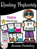 Maine 3rd Grade Reading Academic Vocabulary Flash Cards
