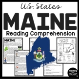 Maine Informational Text Reading Comprehension Worksheet U