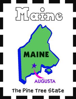 Maine State Symbols and Research Packet by My Teaching Spirit | TpT