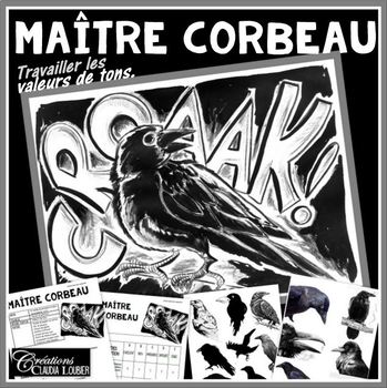 Preview of Maître corbeau : projet d'arts plasitques -Automne et Halloween