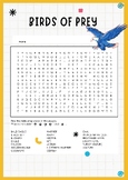 Majestic Birds of Prey Word Search Puzzle: Test Your Knowledge!