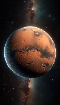 Preview of Majestic Mars: Planet Poster