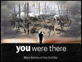 Major Battles of the Civil War: "You Were There"
